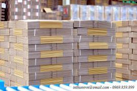 Hình ảnh về thùng carton sau khi sản xuất
